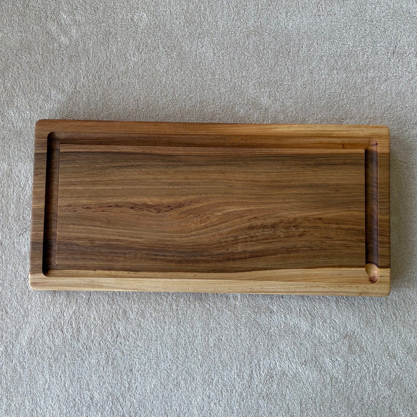 Cutting Board with Juice Groove, Elm