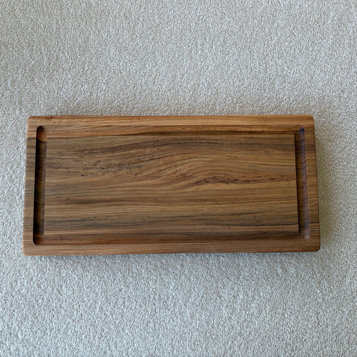 Cutting Board with Juice Groove, Elm