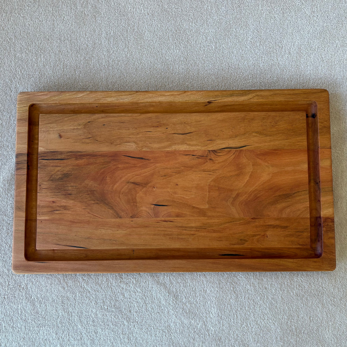 Cutting Board with Juice Groove - Wild Cherry