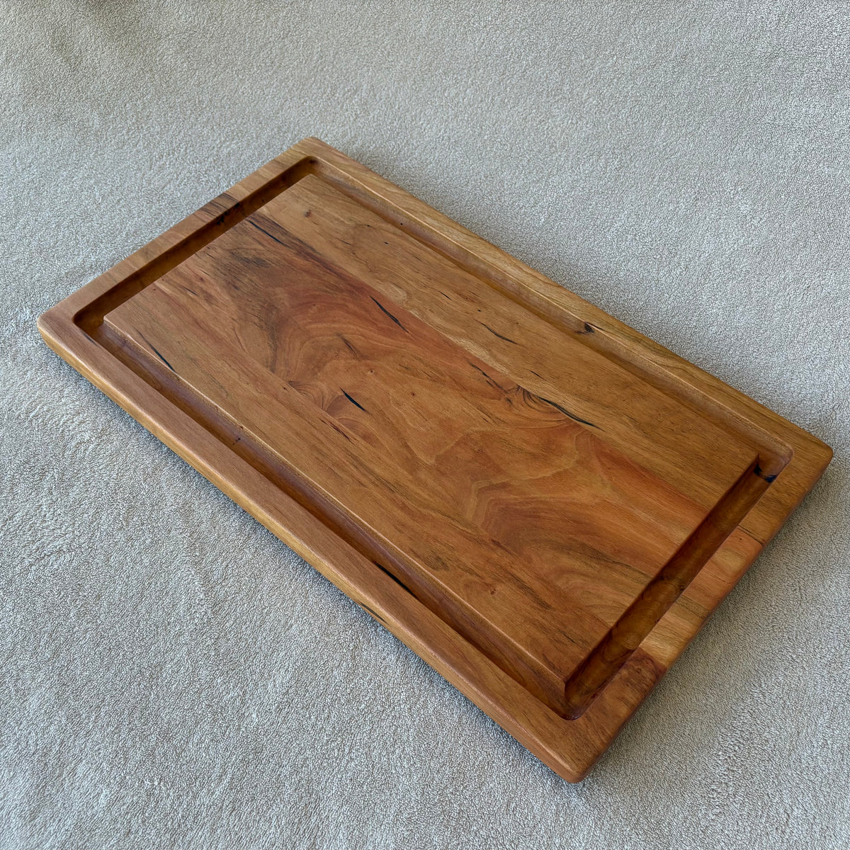 Cutting Board with Juice Groove - Wild Cherry