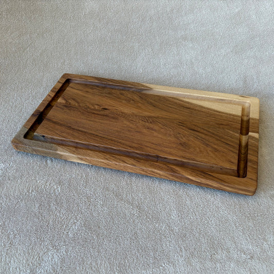 Cutting Board with Juice Groove, Elm