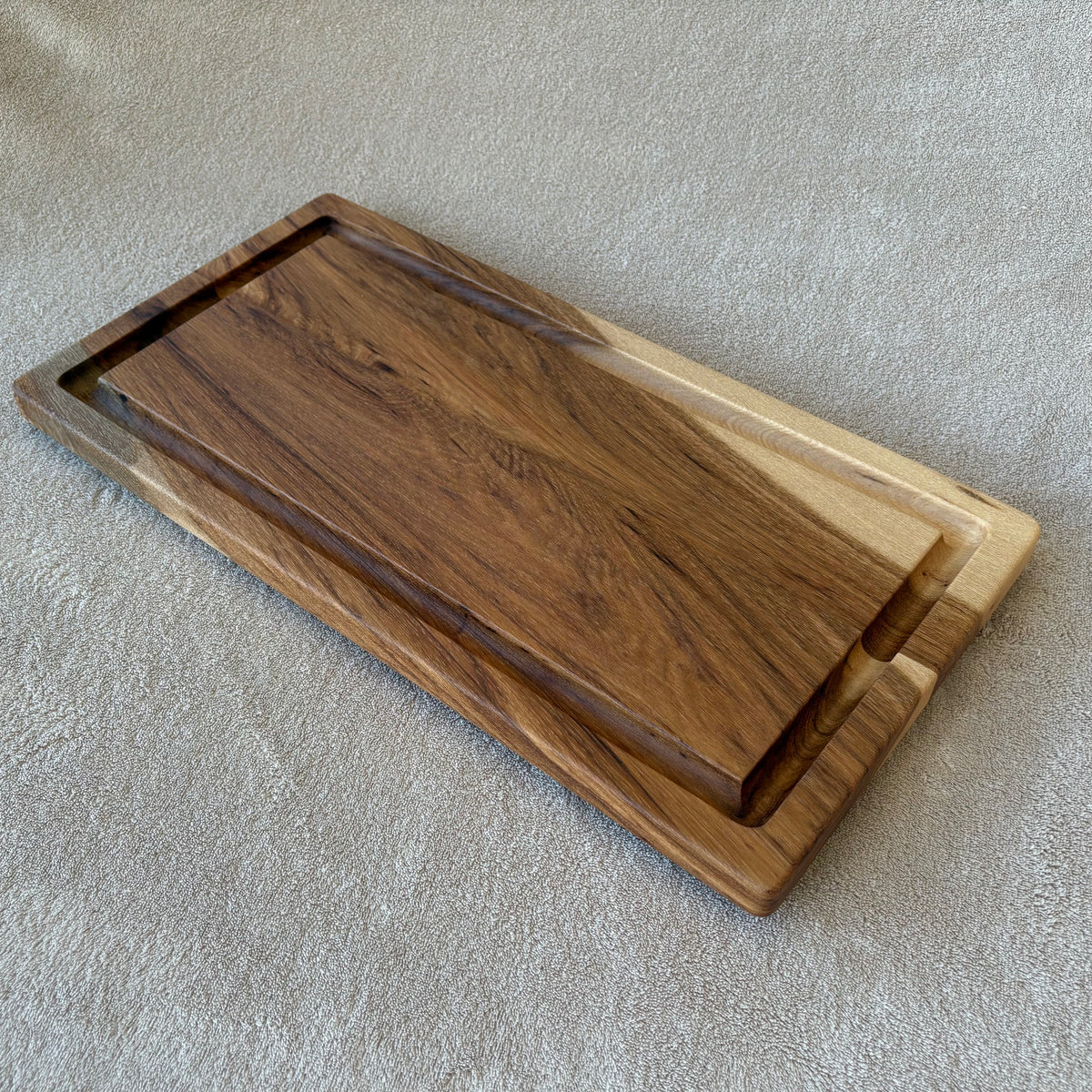Cutting Board with Juice Groove, Elm